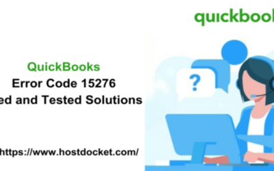 QuickBooks Error Code 15276 – Tried and Tested Solutions 