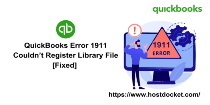 QuickBooks error code 1911