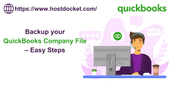 Backup your QuickBooks company file