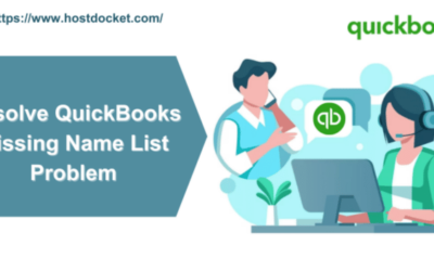 Resolve QuickBooks Missing Name List Problem
