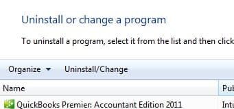 Uninstall and reinstall the QuickBooks file or program