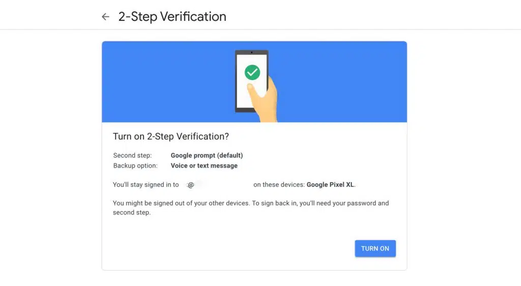2 step verification Google - quickbooks gmail not working