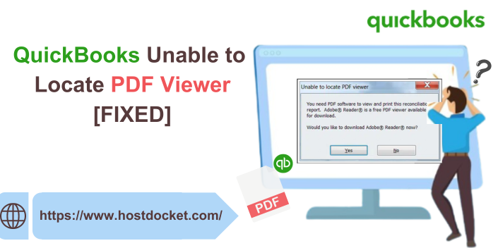 QuickBooks Unable to Locate PDF Viewer