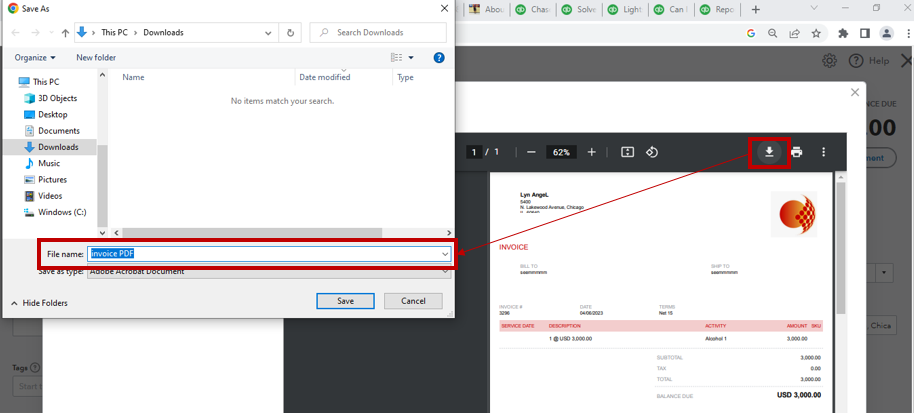 send invoices manually outside of QuickBooks