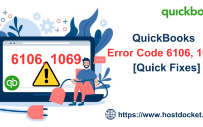 QuickBooks Error Code 6106, 1069 – [Quick Fixes]