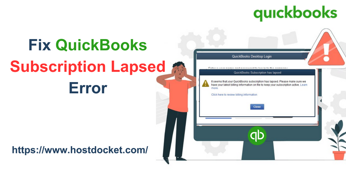 Fix QuickBooks subscription has lapsed Error 