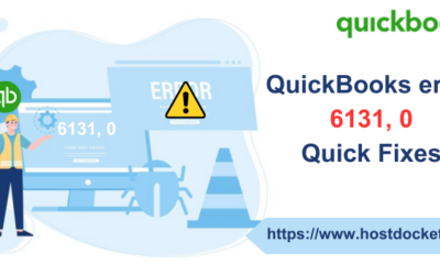 QuickBooks error 6131, 0 – Quick Fixes