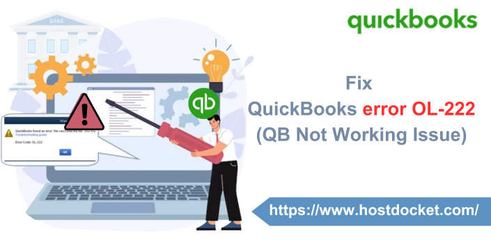 QuickBooks error OL-222