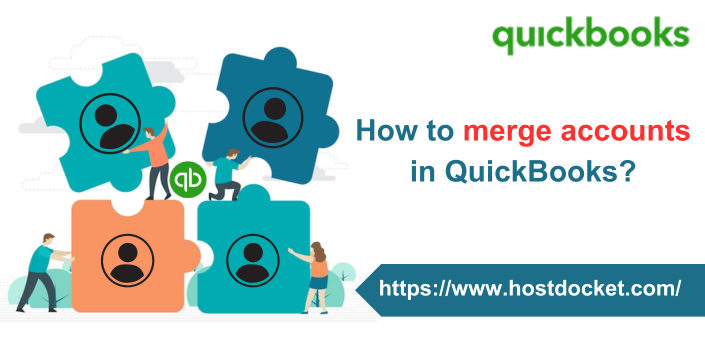 How to merge accounts in QuickBooks?