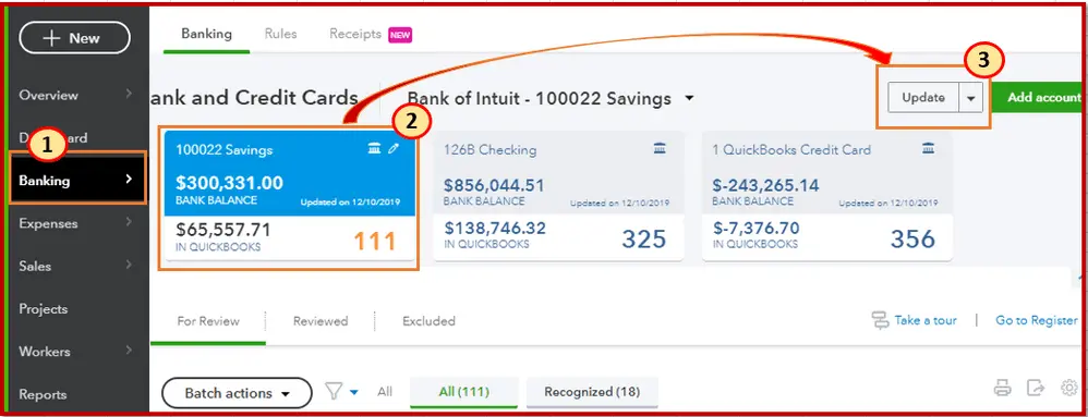 download latest transactions manually