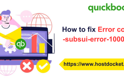 How to fix Error code: – subsui-error-10004? 