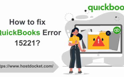 How To Fix QuickBooks Error 15221?