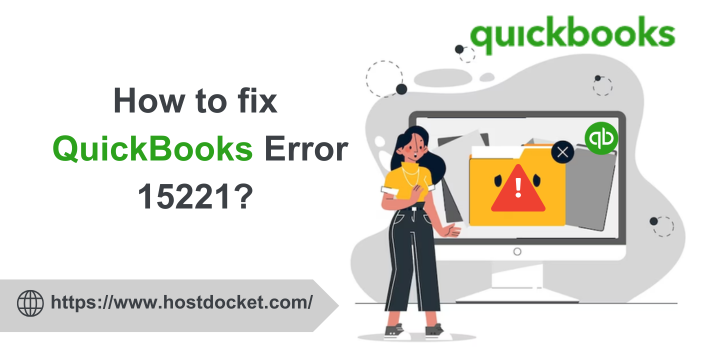 QuickBooks error 15221